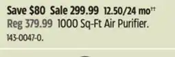 Canadian Tire Shark 1000 Sq-Ft Air Purifier offer