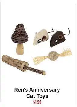 Ren’s Pets Depot Ren's Anniversary Cat Toys offer