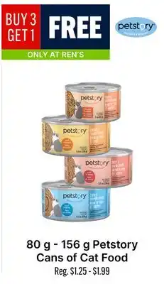 Ren’s Pets Depot Petstory Cans of Cat Food offer