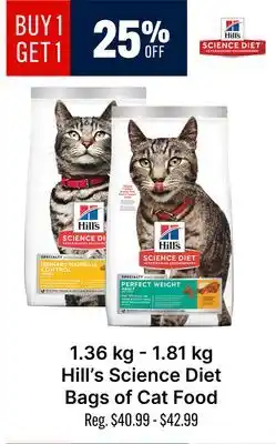 Ren’s Pets Depot Hill's Science Diet Bags of Cat Food offer