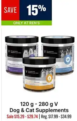 Ren’s Pets Depot V Dog & Cat Supplements offer