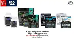 Ren’s Pets Depot Purina Pro Plan Dog & Cat Supplements offer