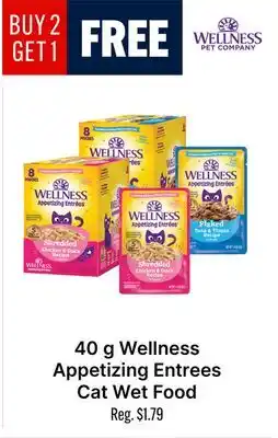 Ren’s Pets Depot Wellness Appetizing Entrees Cat Wet Food offer