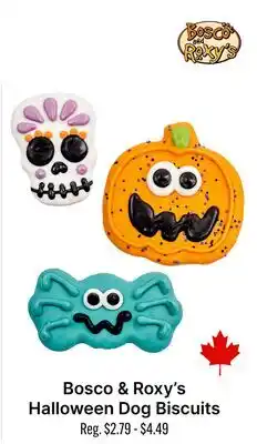 Ren’s Pets Depot Bosco & Roxy's Halloween Dog Biscuits offer