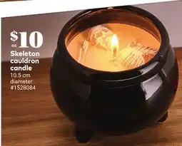 Giant Tiger Skeleton cauldron candle offer