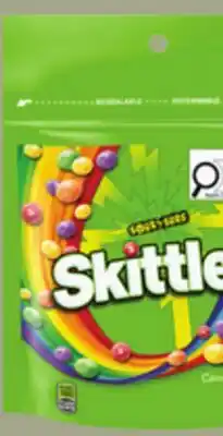 Giant Tiger Skittles candy offer