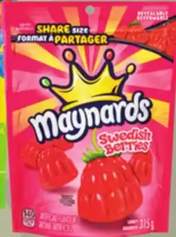 Giant Tiger Maynards candy offer