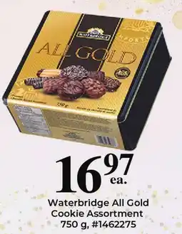 Giant Tiger Waterbridge All Gold Cookie Assortment offer