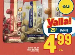Marché Adonis YELLOW, RED, OR WHITE POTATOES offer