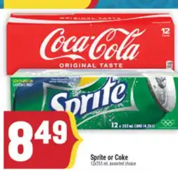 Marché Adonis SPRITE OR COKE offer