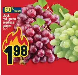 Marché Adonis BLACK, RED, GREEN SEEDLESS GRAPES offer