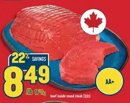 Marché Adonis BEEF INSIDE ROUND STEAK offer