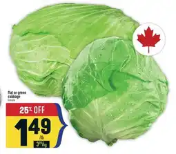 Marché Adonis FLAT OR GREEN CABBAGE offer