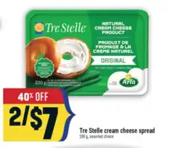 Marché Adonis Tre Stelle cream cheese spread offer