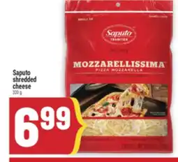 Marché Adonis SAPUTO SHREDDED CHEESE offer