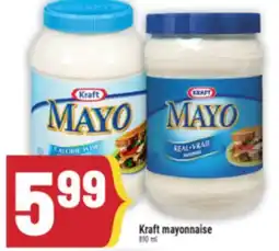 Marché Adonis KRAFT MAYONNAISE offer