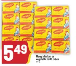 Marché Adonis MAGGI CHICKEN OR VEGETABLE BROTH CUBES offer