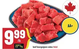 Marché Adonis BEEF BOURGUIGNON CUBES offer