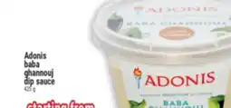 Marché Adonis ADONIS BABA GHANNOUJ DIP SAUCE offer