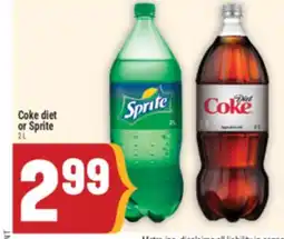 Marché Adonis COKE DIET OR SPRITE offer