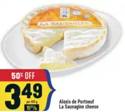 Marché Adonis ALEXIS DE PORTNEUF LA SAUVAGINE CHEESE offer