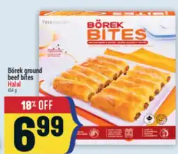 Marché Adonis Börek ground beef bites Halal offer