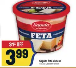 Marché Adonis SAPUTO FETA CHEESE offer