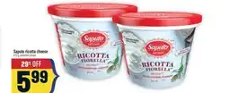Marché Adonis SAPUTO RICOTTA CHEESE offer