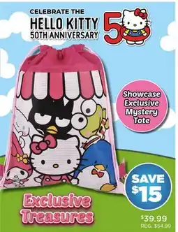 Showcase Hello Kitty 50th Anniversary offer