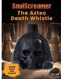 Showcase SoulScreamer The Aztec Death Whistle offer
