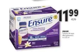 Familiprix ENSURE, Meal replacement, 6 x 235 ml offer