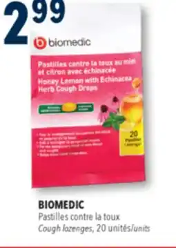 Familiprix BIOMEDIC, Cough lozenges, 20 units offer