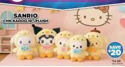Showcase SANRIO CHICKADOO 10 PLUSH offer