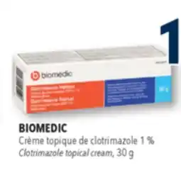Familiprix BIOMEDIC, Clotrimazole topical cream, 30g offer