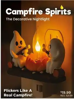 Showcase Campfire Spirits The Decorative Nightlight offer
