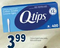 Familiprix Q-tips Cotton swabs, 400units offer