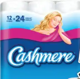 Familiprix CASHMERE, Bathroom tissue, 12 double rolls or Ultra Luxe, 8 triple rolls offer