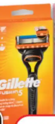 Familiprix GILLETTE, Selected razors or cartridges offer