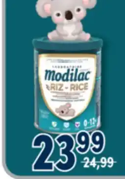 Familiprix MODILAC, Rice,Powdered infant formula, 400 g offer