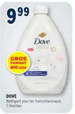 Familiprix DOVE,Hand wash, 1 litre offer