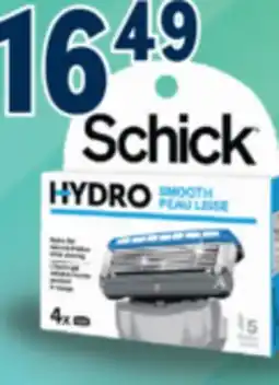 Familiprix SCHICK, Selected cartridges offer