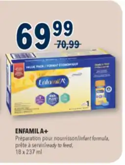 Familiprix ENFAMIL A+, Infant formula, ready to feed, 18 x 237 ml offer