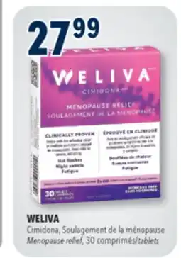 Familiprix WELIVA, Menopause relief, 30 tablets offer