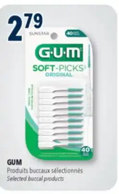 Familiprix GUM Selected buccal products offer