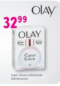 Familiprix OLAY, Super, Selected serums offer