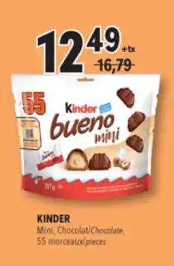Familiprix KINDER Mini, Chocolate, 55 pieces offer