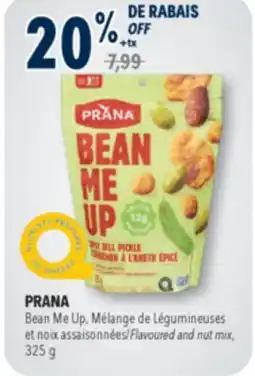 Familiprix PRANA, Bean Me Up, Flavoured and nut mix, 325 g offer