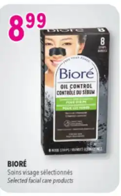 Familiprix BIORÉ, Selected facial care products offer
