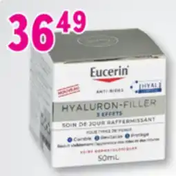 Familiprix EUCERIN, Hyaluron-Filler, Firming day care or Regenerating night care, 30 ml offer