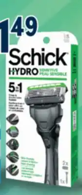 Familiprix SCHICK, Selected Razors offer